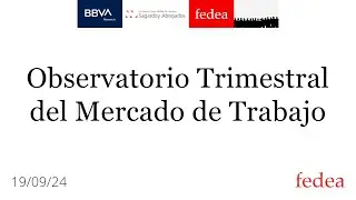 Presentación Observatorio Trimestral del Mercado Laboral 2024-T2