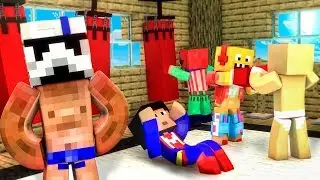 ENTRENANDO A LOS NOOBS!! - Minecraft con NOOBS #4