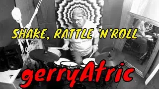 SHAKE RATTLE AND ROLL DRUM COVER BY GERRY ATRIC MILLENIUM MPS 850 ELECTRONIC DRUM KIT