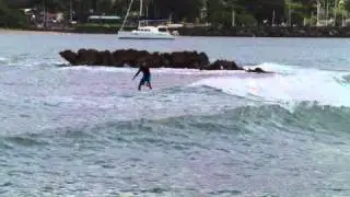 Ernesto Surfing