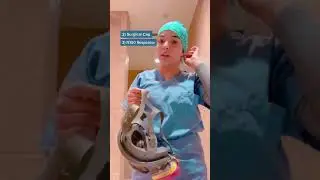 How A Respiratory Therapist Preps For The Covid Unit tiktok frekkled fox