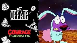 CN Off-Air | Courage The Cowardly Dog |  Night Of The Weremole Episode