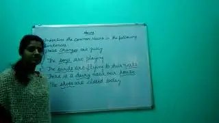 Exercise of noun