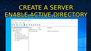 How to Create a Virtual Windows Server & Install Active Directory (Step-by-Step)