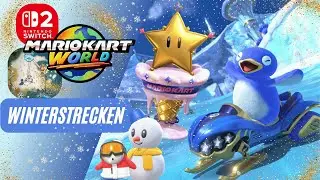 15. Adventskalender-Türchen 🎄 | Mario Kart World ❄️🏎️Winterstrecken & ich raste dezent aus 😂☃️