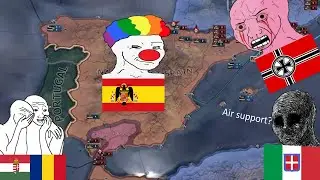 The Spanish Sabotage - Hearts of Iron IV MP memes 