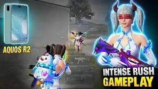 Sharp Aquos R2 😍 | New Aggressive Gameplay🔥| R2 Pubg Test 2024
