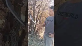 dövme Çelik pala keskinlik test videosu.