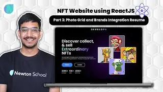 NFT Website using ReactJS | Part 3: Photo Grid and Brands Integration |Beginner's Project for Resume