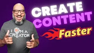 No More Excuses, Create Content and Grow Faster. Content Creator Hack