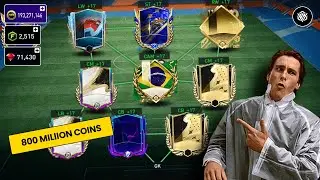 800+ MILLION COINS TEAM UPGRADE IN FIFA MOBILE