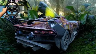 Rebuilding 1500HP Lamborghini SC20 | Forza Horizon 5 | Moza R9 gameplay