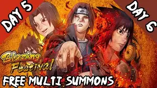 Redemption!《Free Multi Summons Day #05 and #06》| Naruto Ultimate Ninja Blazing
