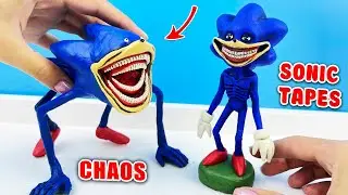 Лепим Страшного Соника или мрачный СОНИК exe | CHAOS The Sonic Tapes ✅ Лепка ОК