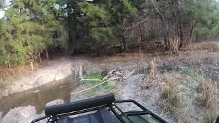 2019 11 23 Первый выезд в лес на квадроцикле