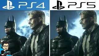 Batman: Arkham Knight - PS4 vs PS5 - Graphics Comparison, FPS Test & Loading Times