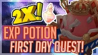 First Day Quest King Poring's Celebration X2 EXP POTION - Ragnarok M: Eternal Love - noin