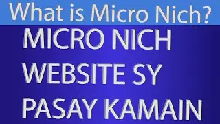Create Micro Niche Website & Earn 3000$ Per Month Easily | What is Micro Nich in 2020
