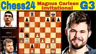 Dapat may ganitong technique para manalo || GM Carlsen - GM Firouzja || Chess24 + New Puzzle 