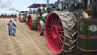 Inspecting the World’s Largest Steam Tractor in Action