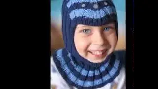 вязаные шапки для мальчиков