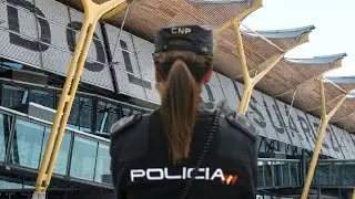 Madrid airport alert 2024