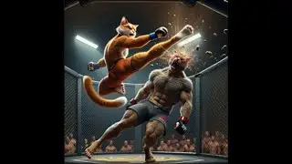 kitten's revenge（месть котенка）#cat #cute #ufc #love #ai #kitten #story