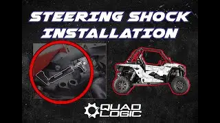 Steering shock installation