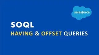 SOQL(HAVING, OFFSET Queries) | Apex Basics E13