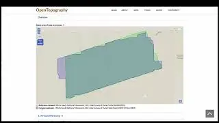 OpenTopography Tutorial: Vertical Differencing Change Detection