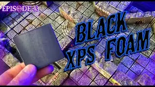 Let's talk a little bit about my new favorite crafting material: BLACK XPS FOAM