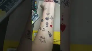 COMO FAZER TATUAGEM EM CASA COM CANETA #tattoo #ideiasdetattoo