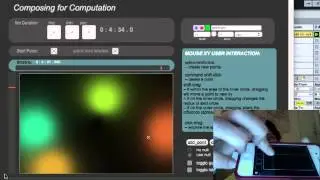 Max MSP Tool for  Composing Interactive Soundscapes