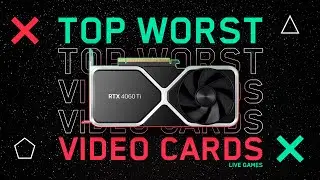 👎VERY BAD GPUs - TOP 10 | NVIDIA and AMD