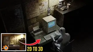 Create a 3D Scene from a Photo - Blender tutorial