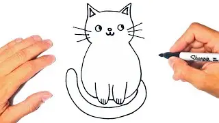 How to draw a Cat Step by Step | Cat Drawing Lesson