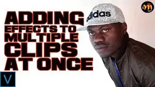 How to add effects to multiple clips sony vegas