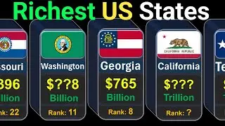 Richest US States 2024 | Global Rank