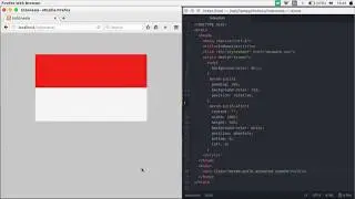 Menggambar Bendera Indonesia dengan HTML dan CSS3