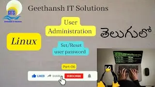 Linux User&GroupAdministrationPart06|Linux Administration | | Linux for beginners | Linux in Telugu