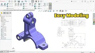 SolidWorks Training: How to Convert 2D Drawing to 3D Model