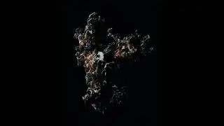 experimental architecture in houdini - wireframe in blender 