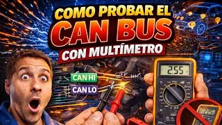 HOW TO TEST THE CAN BUS WITH A MULTIMETER