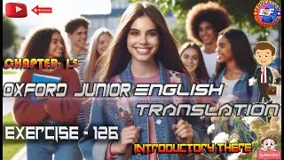 exercise 126 junior english translation | Exercise 126 how to translate hindi to english\ Aatish Sir