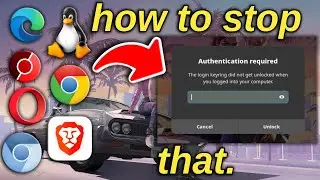 How to STOP Chromium based browsers to ASK THE PASSWORD when you open them ON LINUX! 