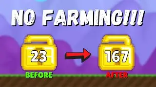 LAZY PROFIT OF 167 WLS 🤑 IN 1 DAY (NO FARMING!!!) | Growtopia How TO Get Rich 2021 | TriggerFear