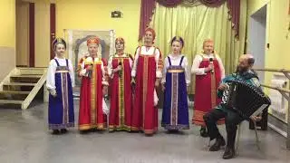 Летние занятия детского ансамбля русской песни 