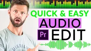 How to EDIT Audio in Adobe Premiere Pro CC 2024 - Beginner Audio Tutorial Premiere Pro