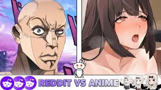 Anime vs Reddit (The Rock Reaction Meme) #8