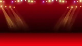 Red Stage Background Video | Lighting Stage Animation